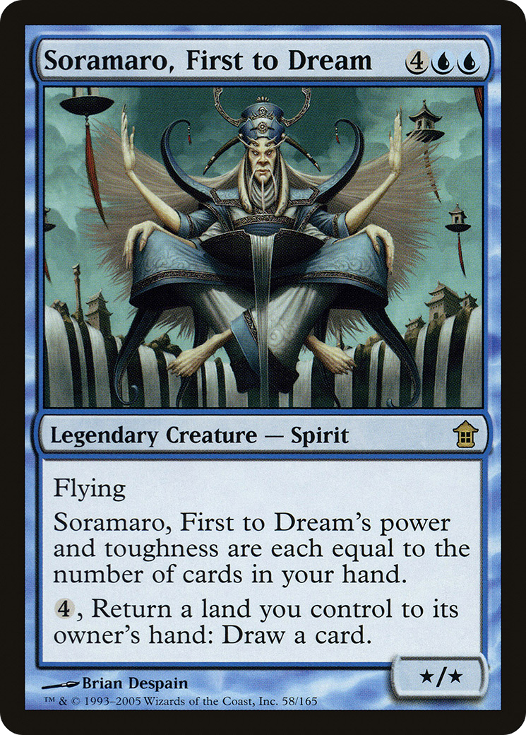 {R} Soramaro, First to Dream [Saviors of Kamigawa][SOK 058]