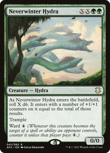 {R} Neverwinter Hydra [Dungeons & Dragons: Adventures in the Forgotten Realms Commander][AFC 041]