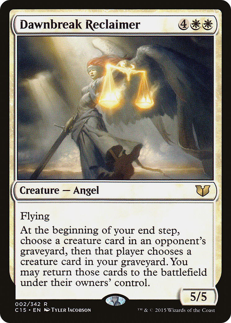 {R} Dawnbreak Reclaimer [Commander 2015][C15 002]