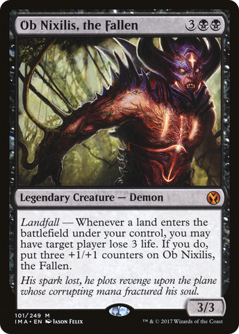 {R} Ob Nixilis, the Fallen [Iconic Masters][IMA 101]