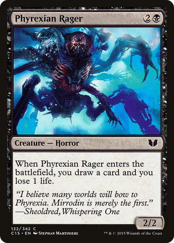 {C} Phyrexian Rager [Commander 2015][C15 132]
