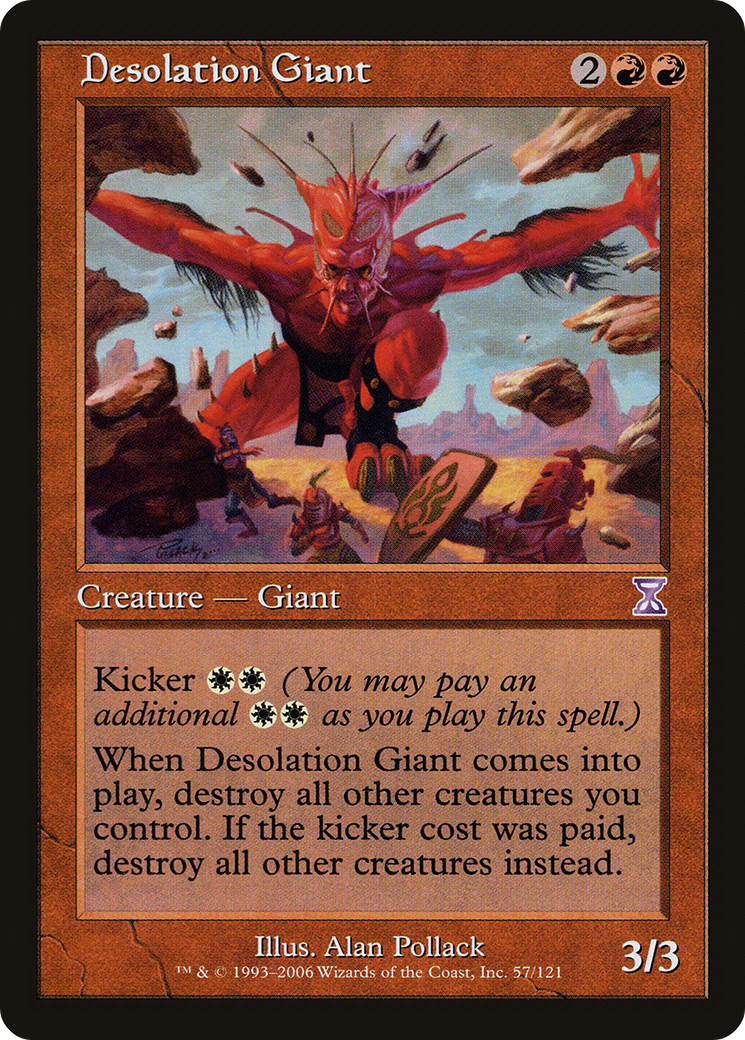 {R} Desolation Giant [Time Spiral Timeshifted][TSB 057]