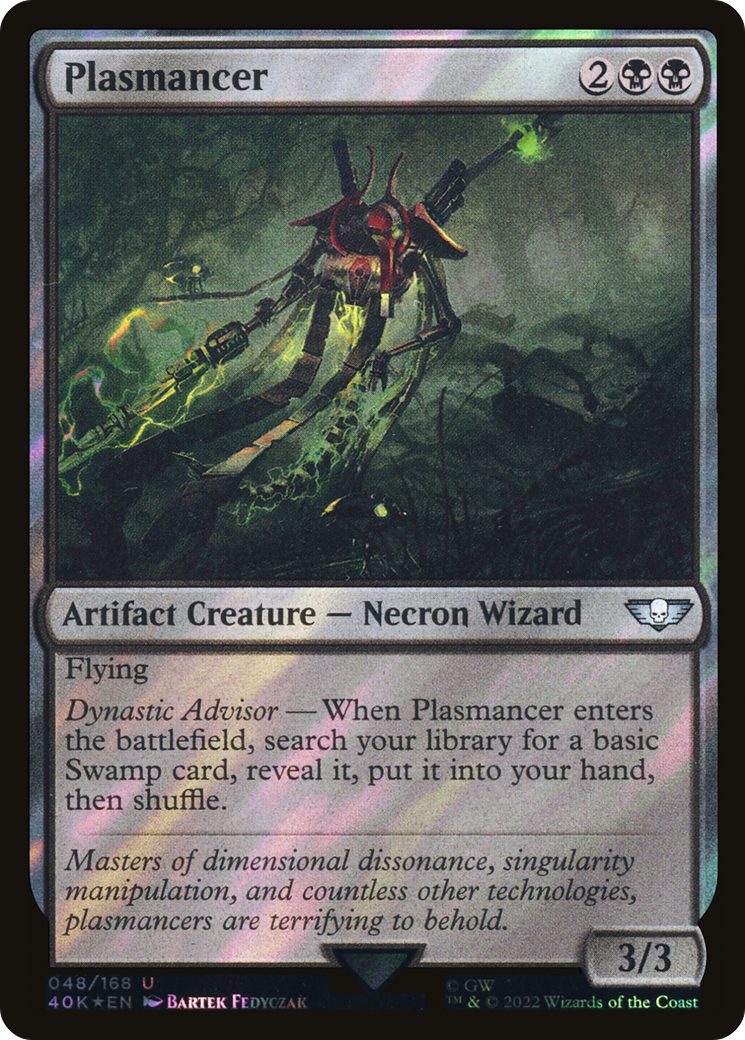 {C} Plasmancer (Surge Foil) [Universes Beyond: Warhammer 40,000][SF 40K 048]