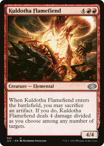 {C} Kuldotha Flamefiend [Jumpstart 2022][J22 565]
