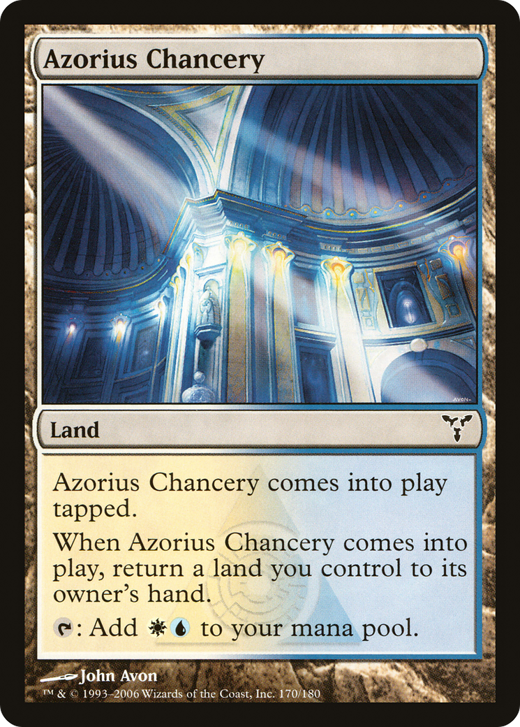 {C} Azorius Chancery [Dissension][DIS 170]