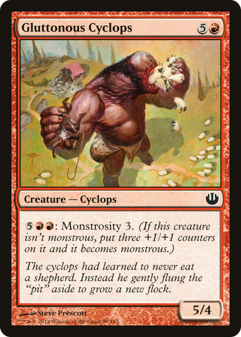 {C} Gluttonous Cyclops [Journey into Nyx][JOU 099]