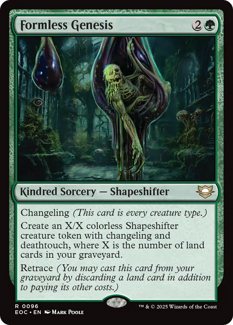 {@@ EOC R} Formless Genesis [Edge of Eternities Commander][EOC 096]