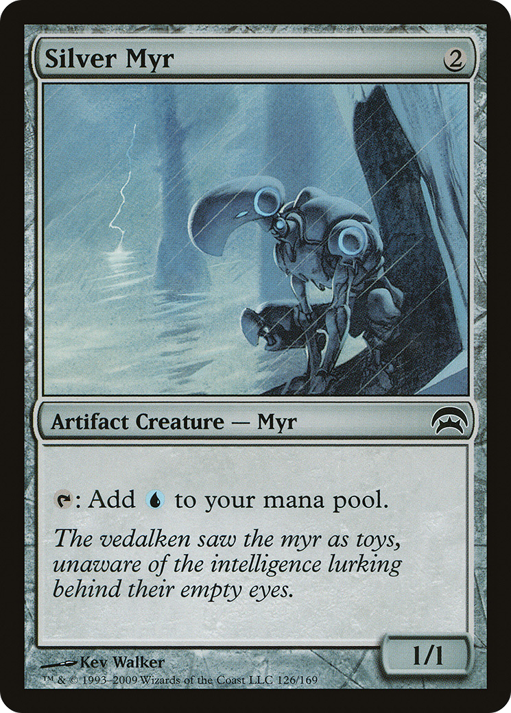 {C} Silver Myr [Planechase][HOP 126]