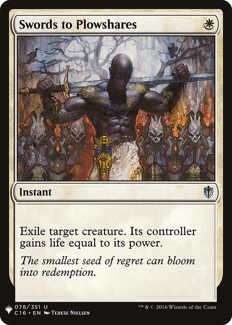 {C} Swords to Plowshares [Mystery Booster][LS C16 078]