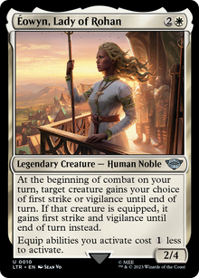 {C} Eowyn, Lady of Rohan [The Lord of the Rings: Tales of Middle-Earth][LTR 010]