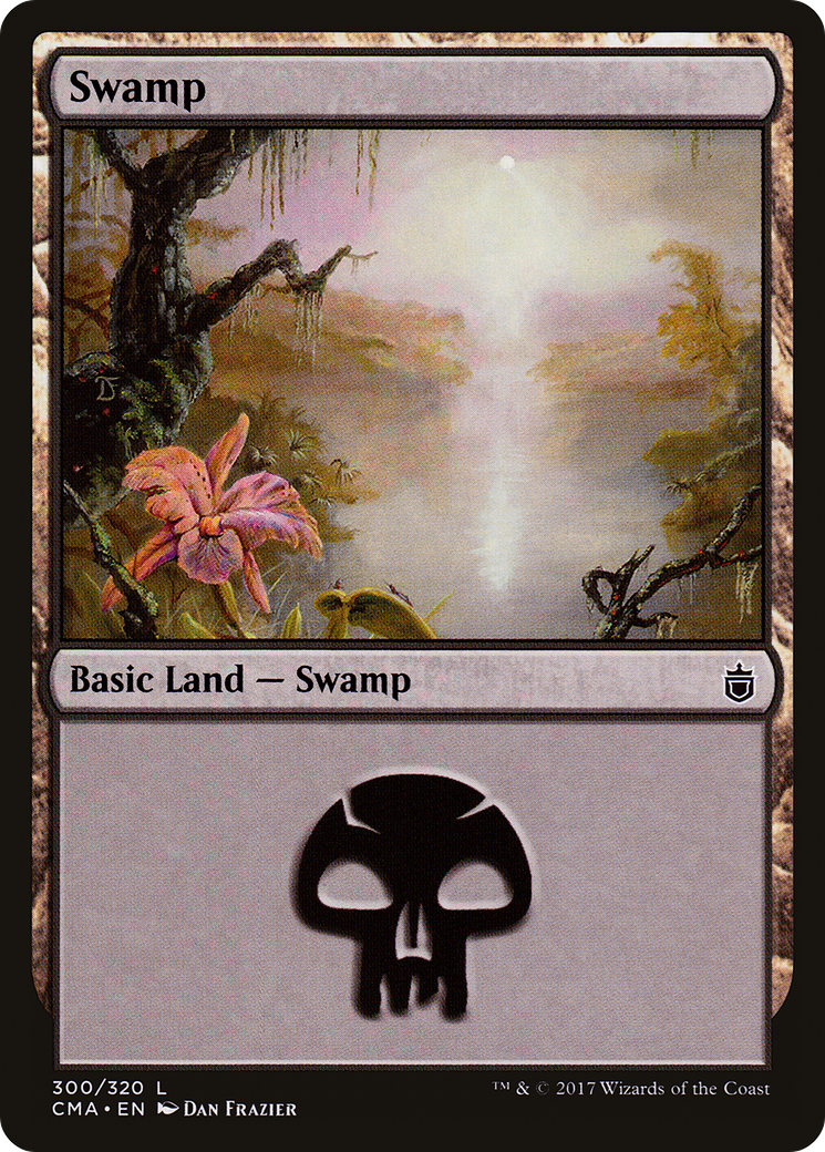 {B}[CMA 300] Swamp (300) [Commander Anthology]