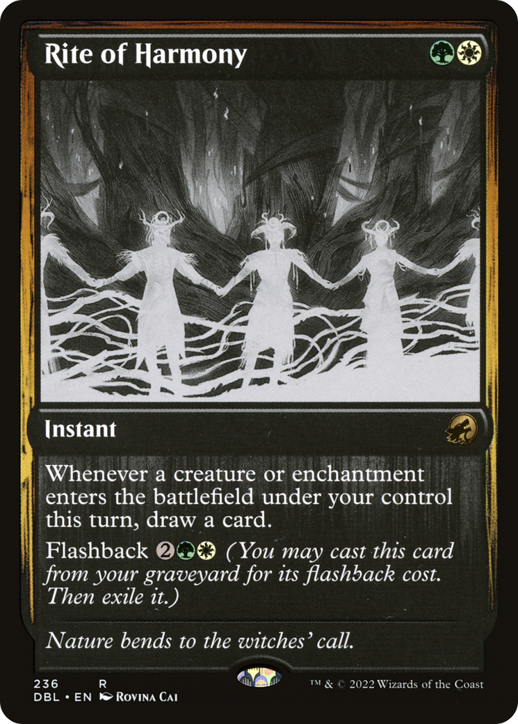 {R} Rite of Harmony [Innistrad: Double Feature][DBL 236]