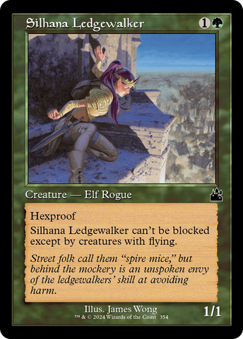 {C} Silhana Ledgewalker (Retro Frame) [Ravnica Remastered][RVR 354]