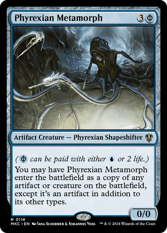{R} Phyrexian Metamorph [Murders at Karlov Manor Commander][MKC 116]