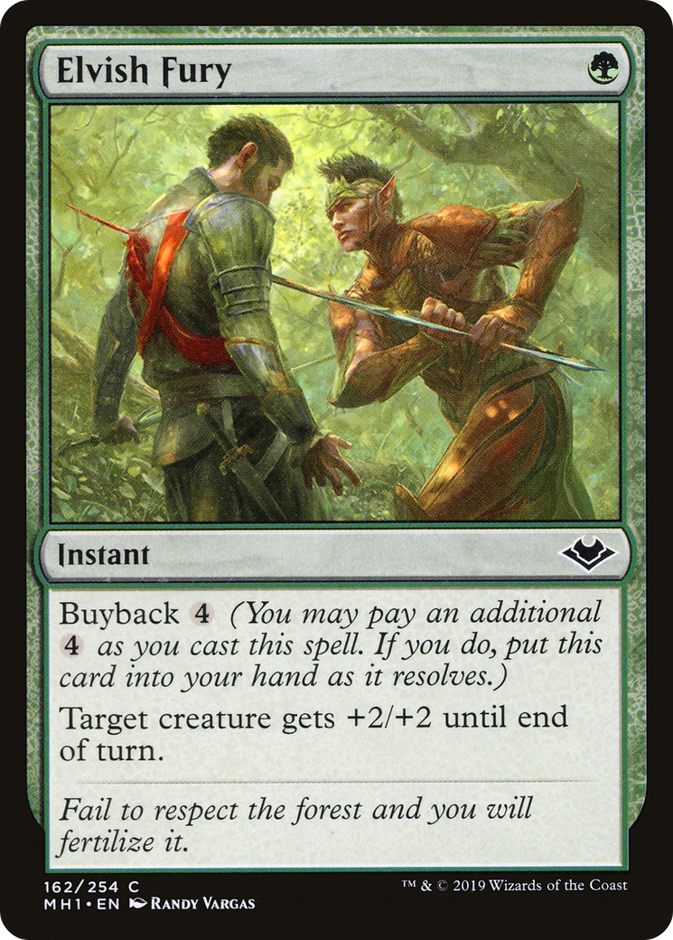{C} Elvish Fury [Modern Horizons][MH1 162]
