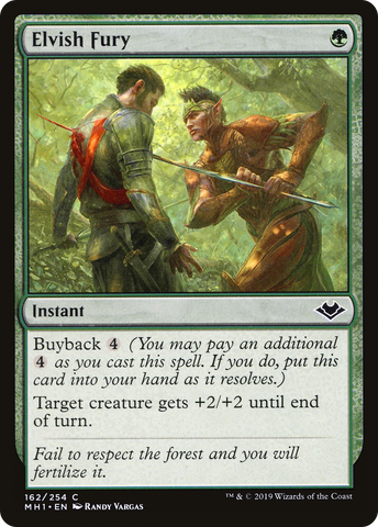 {C} Elvish Fury [Modern Horizons][MH1 162]