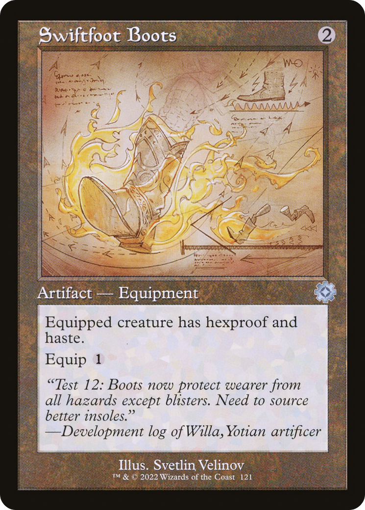 {C} Swiftfoot Boots (Schematic) [The Brothers' War Retro Artifacts][BRR 121]