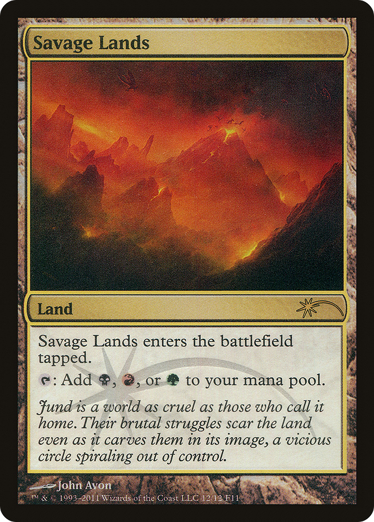 {R} Savage Lands [Friday Night Magic 2011][PA F11 012]