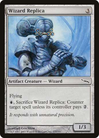{C} Wizard Replica [Mirrodin][MRD 275]