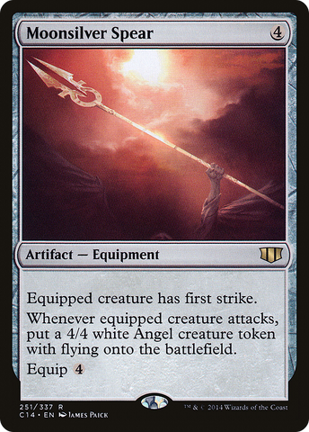 {R} Moonsilver Spear [Commander 2014][C14 251]