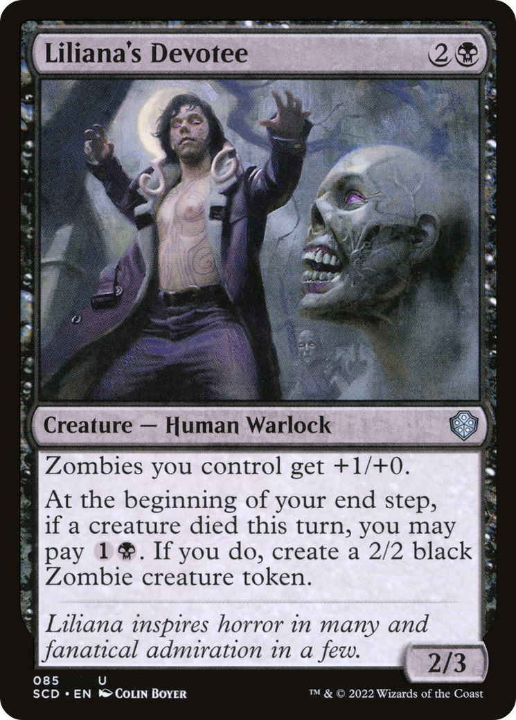 {C} Liliana's Devotee [Starter Commander Decks][SCD 085]