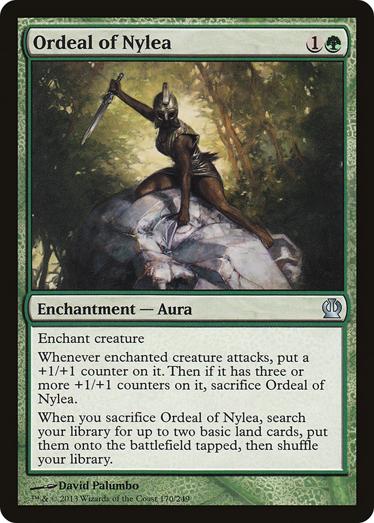 {C} Ordeal of Nylea [Theros][THS 170]