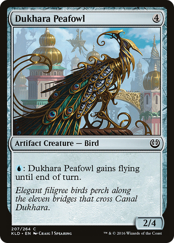 {C} Dukhara Peafowl [Kaladesh][KLD 207]