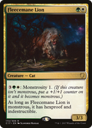 {R} Fleecemane Lion [Commander 2017][C17 172]