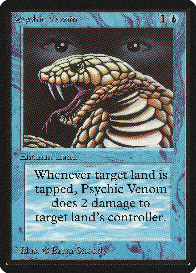 {C} Psychic Venom [Beta Edition][LEB 076] - Misty Mountain Games