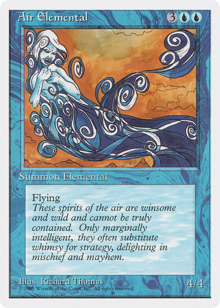 {C} Air Elemental [Fourth Edition][4ED 059]
