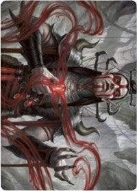 {A} Malakir Blood-Priest Art Card [Zendikar Rising Art Series][AZNR 056]