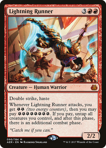 {R} Lightning Runner [Aether Revolt][AER 090]