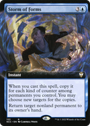 {R} Storm of Forms (Extended Art) [Streets of New Capenna Commander][NCC 133]