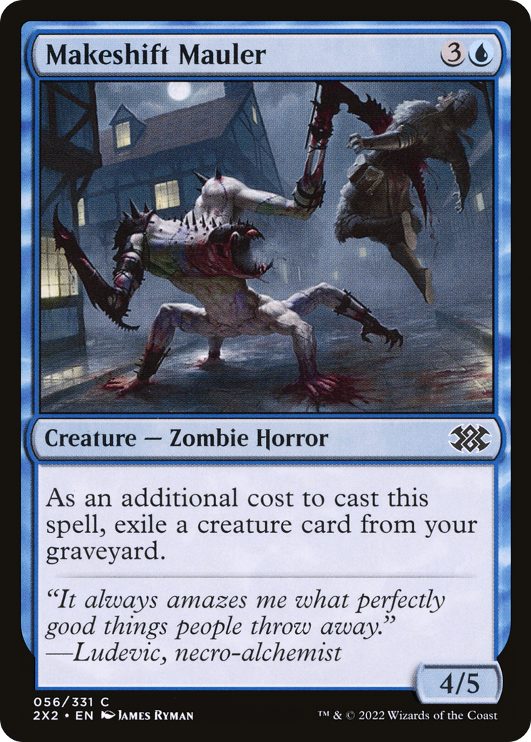 {C} Makeshift Mauler [Double Masters 2022][2X2 056]
