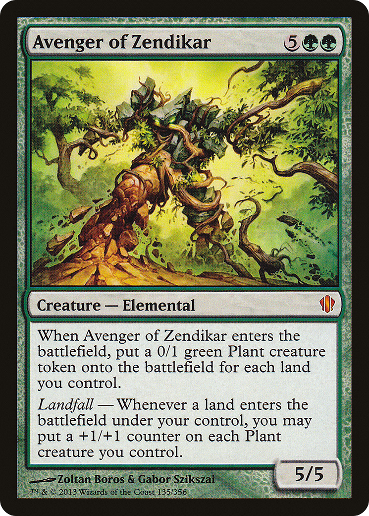 {R} Avenger of Zendikar [Commander 2013][C13 135] - Misty Mountain Games