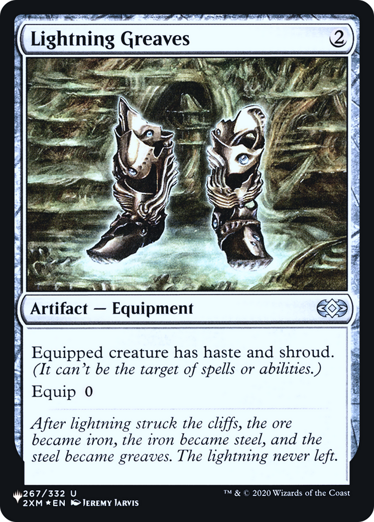 {C} Lightning Greaves [Secret Lair: Heads I Win, Tails You Lose][LS 2XM 267]
