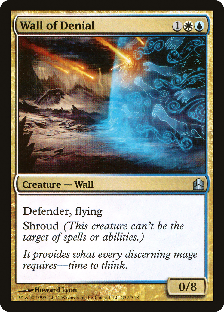{C} Wall of Denial [Commander 2011][CMD 237]