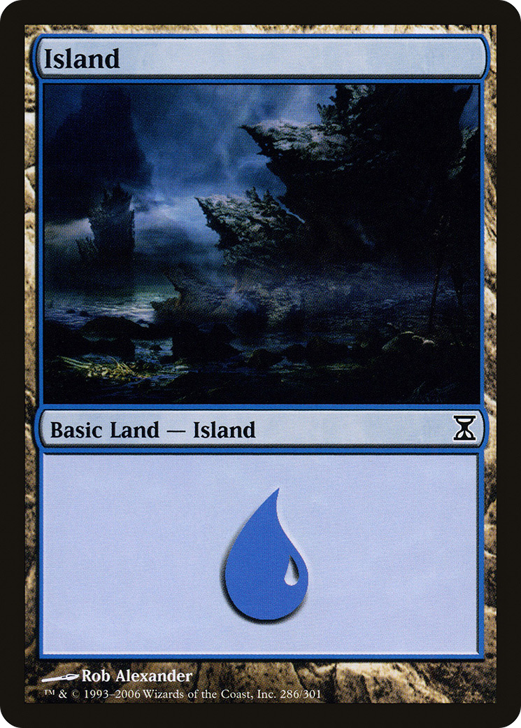 {B}[TSP 286] Island (286) [Time Spiral]