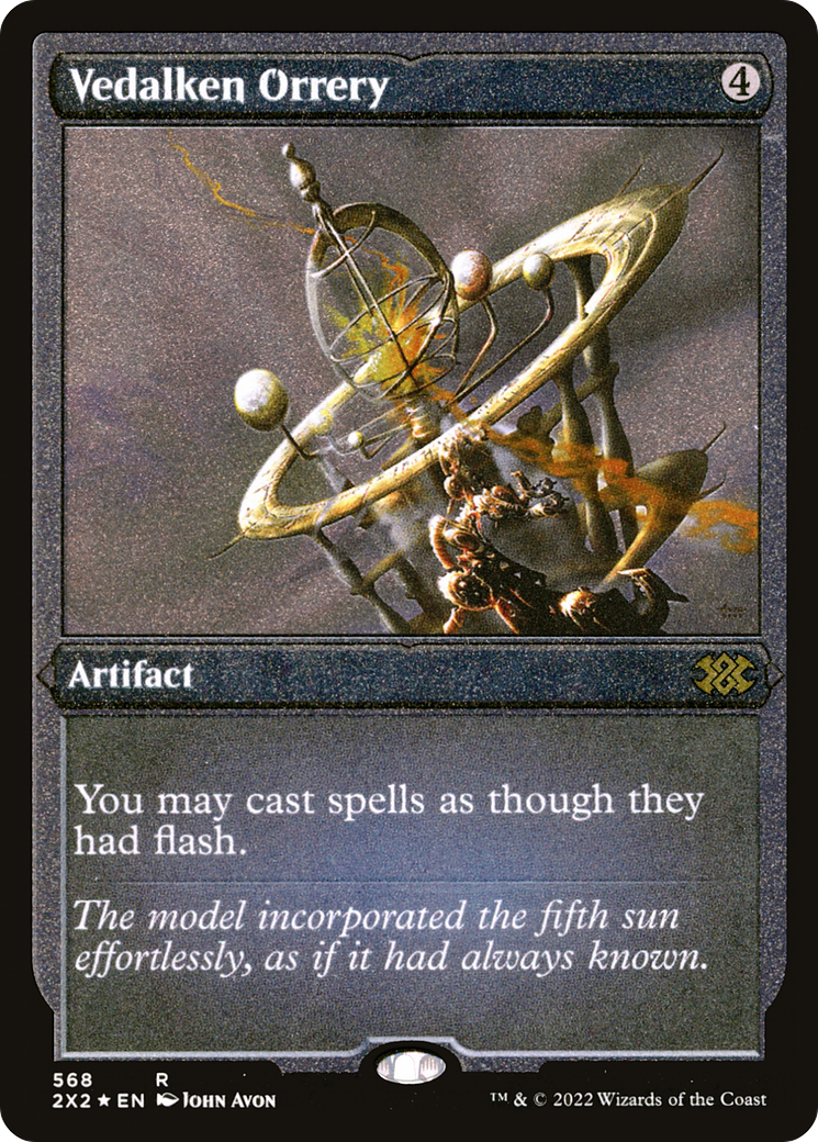 {R} Vedalken Orrery (Foil Etched) [Double Masters 2022][2X2 568]
