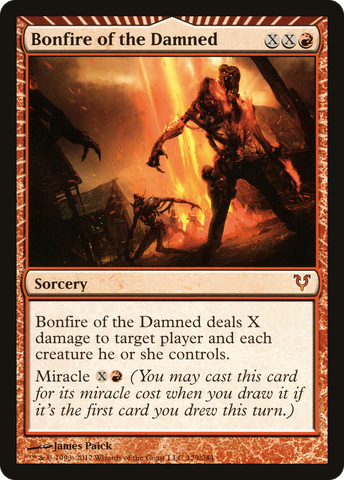 {R} Bonfire of the Damned [Avacyn Restored][AVR 129]
