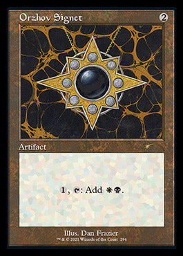 {R} Orzhov Signet (Retro) [Secret Lair Drop Series][SLD 294]