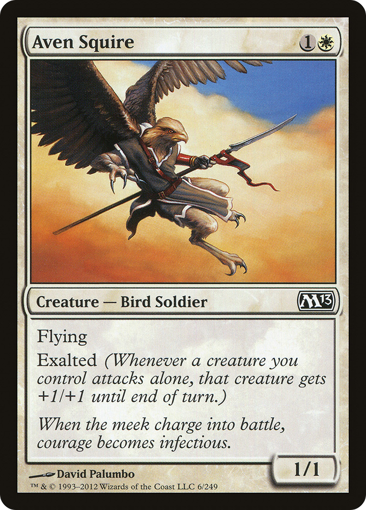 {C} Aven Squire [Magic 2013][M13 006]