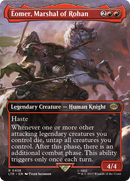 {R} Eomer, Marshal of Rohan (Borderless Alternate Art) [The Lord of the Rings: Tales of Middle-Earth][LTR 428]