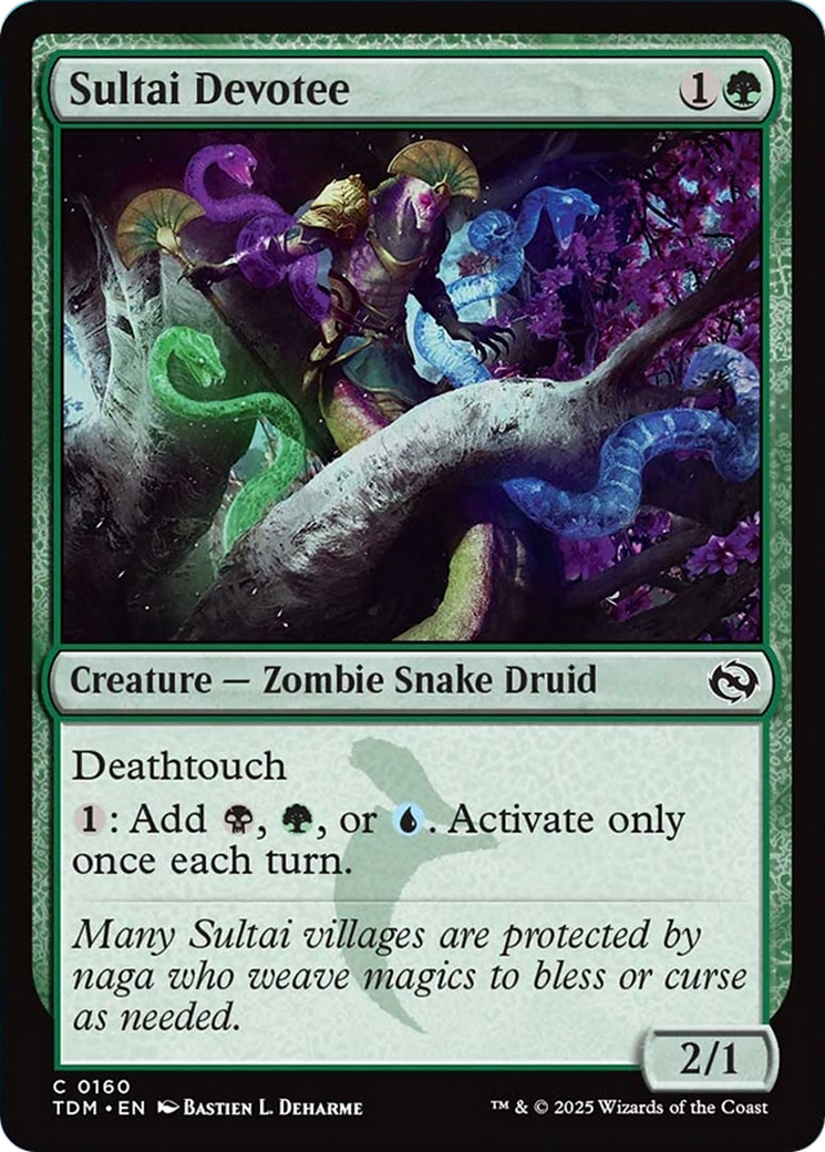 {@C} Sultai Devotee [Tarkir: Dragonstorm][TDM 160]