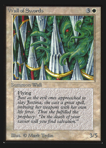 {C} Wall of Swords [Collectorsâ Edition][GB CED 043]