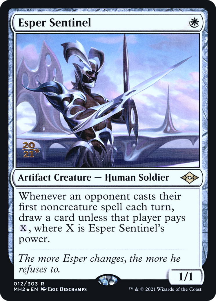 {R} Esper Sentinel [Modern Horizons 2 Prerelease Promos][PR MH2 012] - Misty Mountain Games