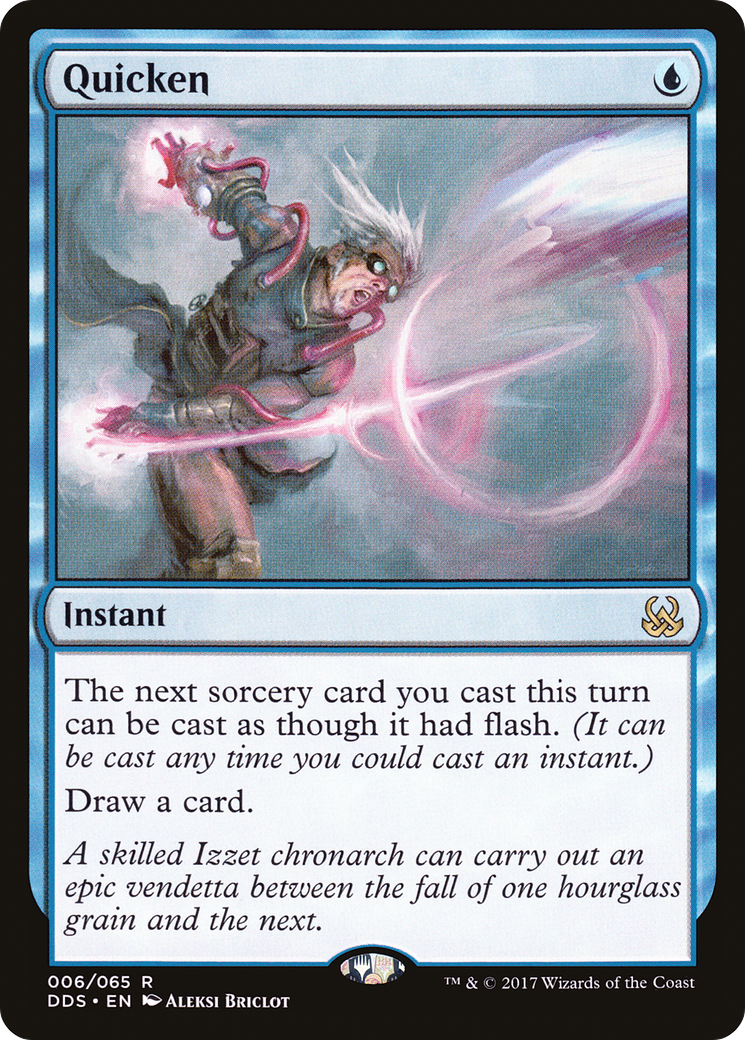{R} Quicken [Duel Decks: Mind vs. Might][DDS 006]