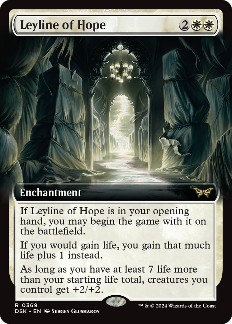{@R} Leyline of Hope (Extended Art) [Duskmourn: House of Horror][DSK 369]