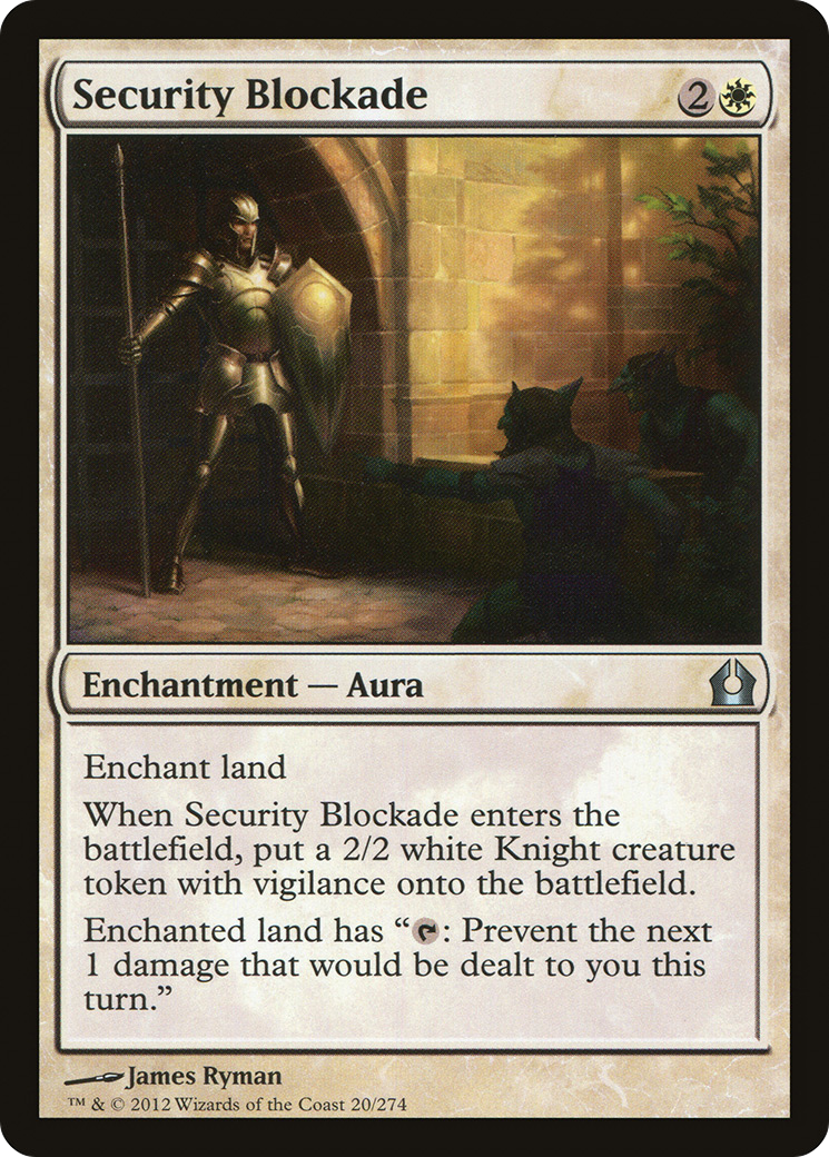 {C} Security Blockade [Return to Ravnica][RTR 020]