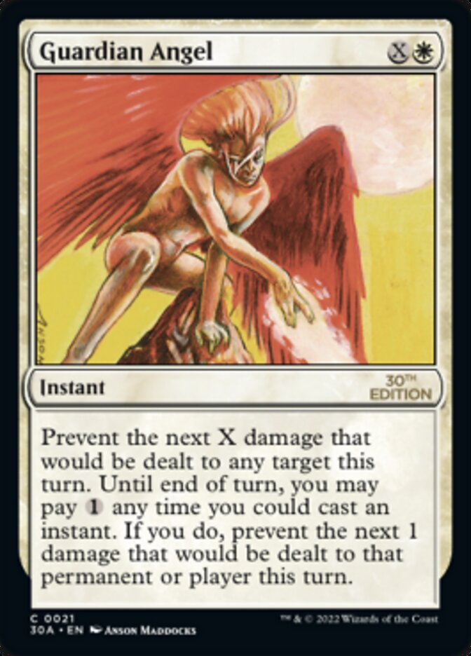 {C} Guardian Angel [30th Anniversary Edition][30A 021]